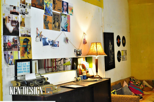 thiết kế quán cafe nhỏ đẹp